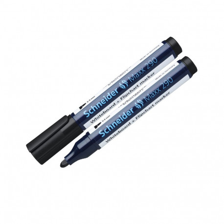 Tahvlimarker Schneider Maxx 290 kooniline 2-3mm must