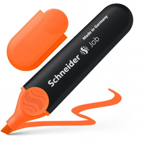 Tekstimarker Schneider Job 1-4,5mm oranž