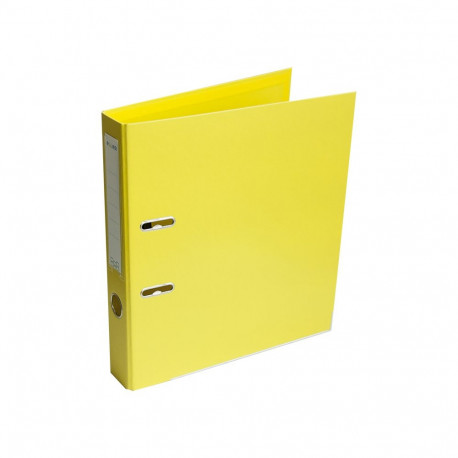 Registraator ELLER A4, 50mm metallist allserv, kollane