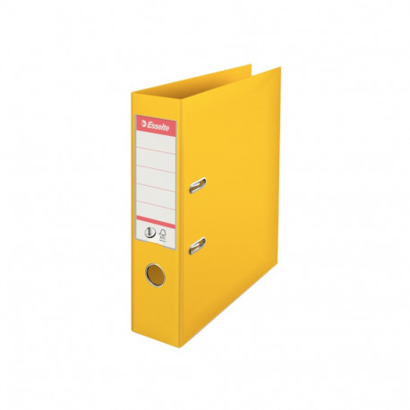 Registraator Esselte No1 Power PP A4 75mm kollane