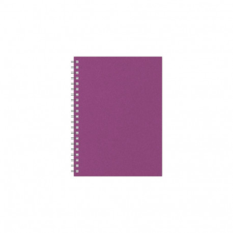 Spiraalköitega kaustik TIMER kartong, täpp, lilla