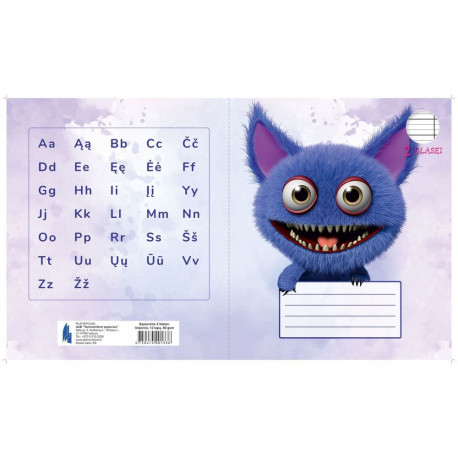 Vihik 2.klass A5, 12 lehte, jooneline (5 tk)