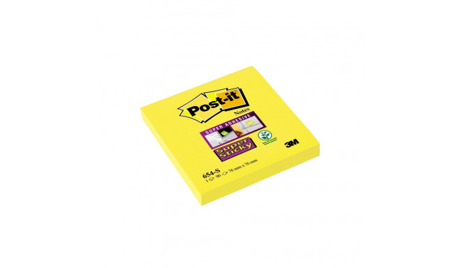 Märkmepaber Post-It Super Sticky 76x76 mm, kollane