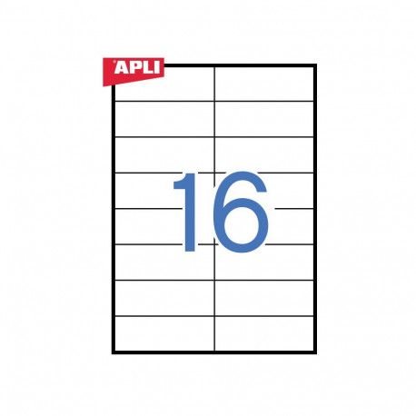 Etiketid Apli ILC iseliimuvad 105 x 37mm 100l/pk