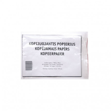 Kopeerpaber A4 must, 100 lehte