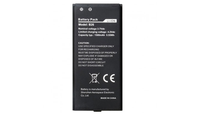 Caseroxx battery for CAT B26 1500mAh