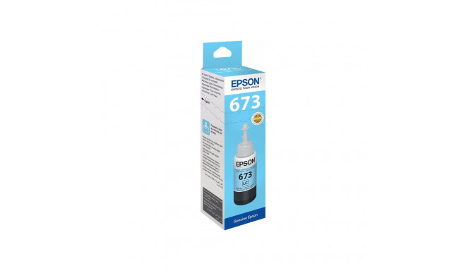 Epson tint EcoTank L800/L805/L810/L850/L1800 T6735 70ml, hele tsüaan