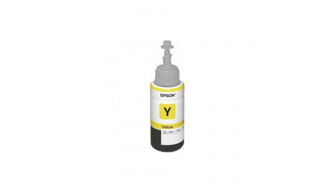 Tint Epson EcoTank L100 / L110 / L130/ L200 / L210 / L300 / L355 / L550 - T6644 Kollane (70 ml) #664