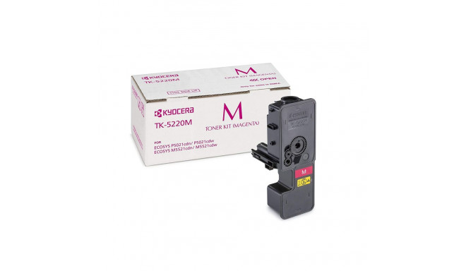 Tooner Kyocera TK-5220M Magenta (1200 lk) - Ecosys P5021cdn, P5021cdw, M5521cdn, M5521cdw
