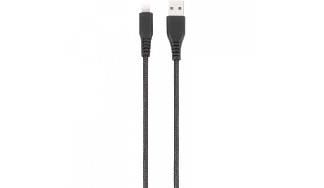 Vivanco кабель USB - Lightning 1.5 м, черный (61688) (открытая упаковка)