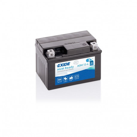 12V 3Ah AGM12-4 113x70x85-+ Exide