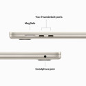 Macbook Air 15” Apple M2 8C CPU, 10C GPU/8GB/256GB SSD/Starlight/INT