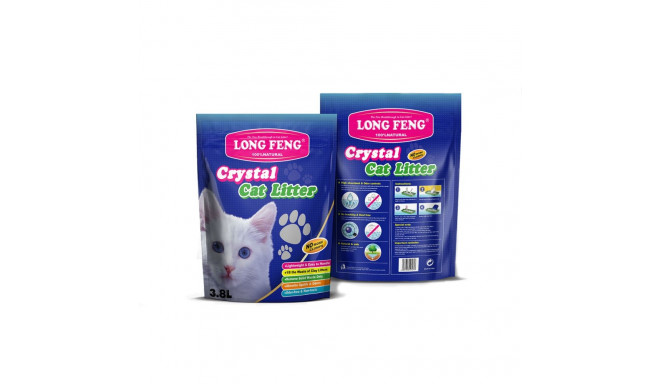 Long Feng lavender-scented silicate sand for cats 3.8L