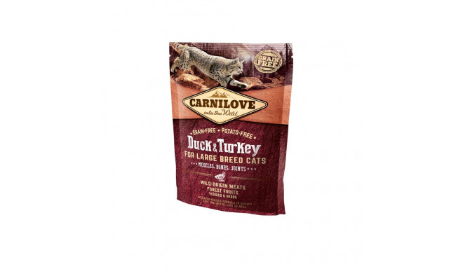 Carnilove Duck & Turkey for Large Breed kassitoit 400g