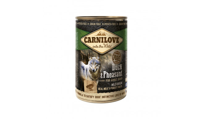 Carnilove Duck & Pheasant konserv koertele 400g