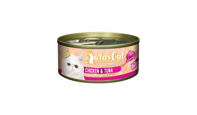 Aatas Cat Creamy Chicken & Tuna консервы для кошек 80г