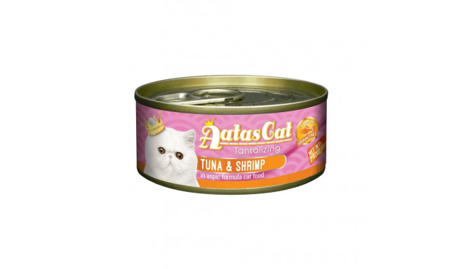 Aatas Cat Tantalizing Tuna & Shrimp консервы для кошек 80г