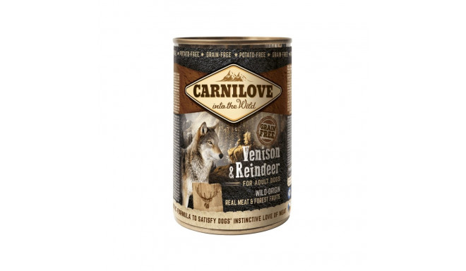 Carnilove Venison & Reindeer konserv koertele 400g