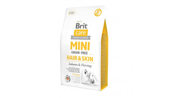 Brit Care Mini Hair & Skin полноценный корм для собак 2кг