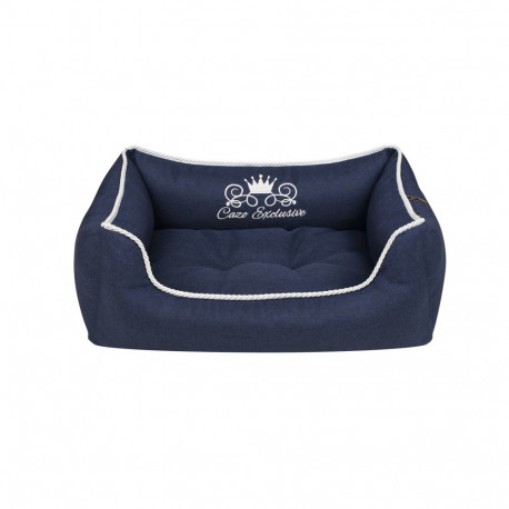 Cazo Soft Bed Royal Line Navy bed for dogs 75x60cm
