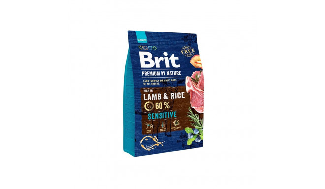 Brit Premium by Nature Sensitive Lamb полноценный корм для собак 3кг