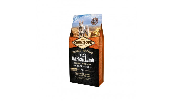 Carnilove Fresh Ostrich & Lamb for Small Adult koeratoit 6 kg