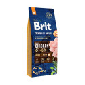 Brit Premium by Nature Adult M koeratoit 15 kg
