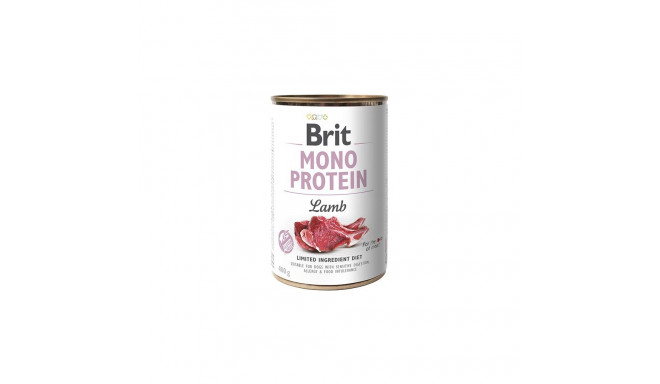 Brit Mono Protein Lamb konserv koertele 400g