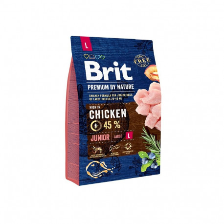 Brit Premium by Nature Junior L полноценный корм для собак 3кг