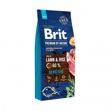 Brit Premium by Nature Sensitive Lamb полноценный корм для собак 15кг