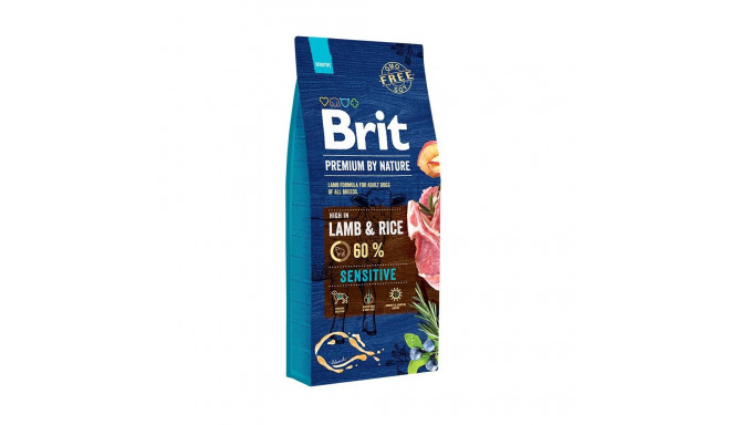 Brit Premium by Nature Sensitive Lamb полноценный корм для собак 15кг