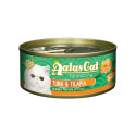 Aatas Cat Tantalizing Tuna & Tilapia canned food for cats 80g