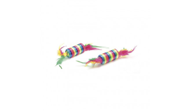 Cat & Rina toy with feathers for cats