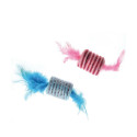 Cat & Rina toy with feathers for cats