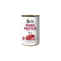 Brit Mono Protein Beef konserv koertele 400g