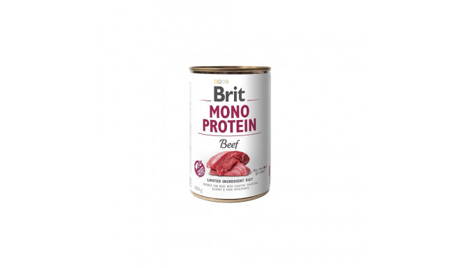 Brit Mono Protein Beef canned food for dogs 400g