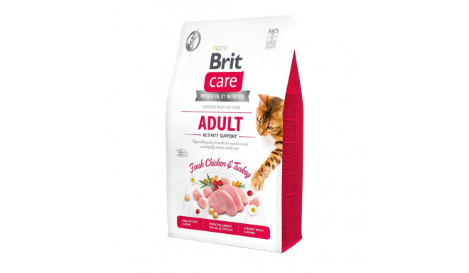 Brit Care Cat Grain-Free Adult Activity Support complete food for cats 2kg