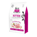 Brit Care Cat Grain-Free Kitten Healthy Growth полноценный корм для котят 0,4кг