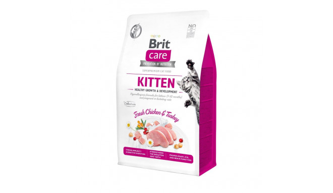 Brit Care Cat Grain-Free Kitten Healthy Growth kassitoit 0,4kg