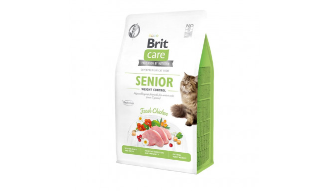 Brit Care Cat Grain-Free Senior Weight Control complete food for cats 0,4kg