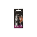 Flamingo cat toy LED lamp with mouse image 8cm