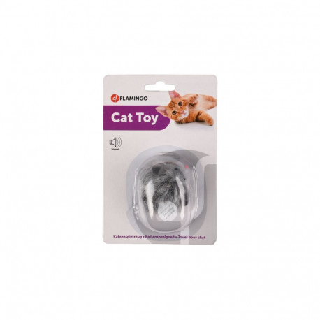 Flamingo sound toy for cats Mouse 7cm