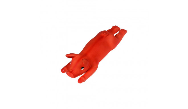 Flamingo latex dog toy pig 22cm