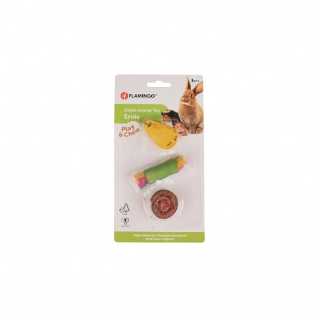 Flamingo näriliste mänguasi Ernie pakis 3tk