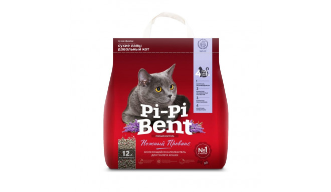 Pi-Pi Bent Delicate Provence bentonite cat litter 12L