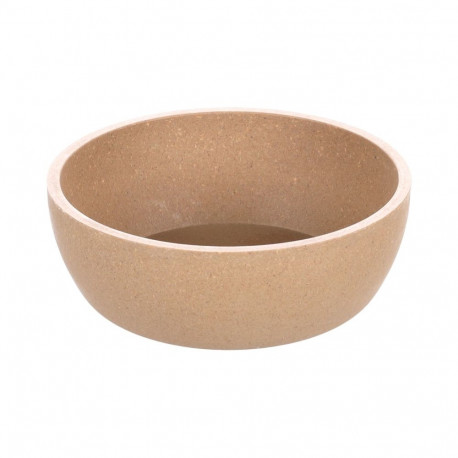 Flamingo libisemisvastase põhjaga bambusest kauss lemmikloomale ø 14cm - 450ml