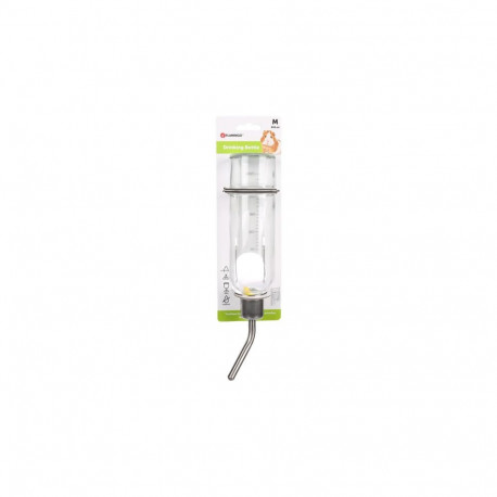 Flamingo glass drinking bottle for rodents 400ml