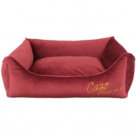 Cazo Soft Bed Milan punane pesa koertele 73x57 cm