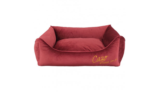 Cazo Soft Bed Milan punane pesa koertele 93x72cm
