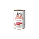 Brit Mono Protein Beef & Rice konserv koertele 400g